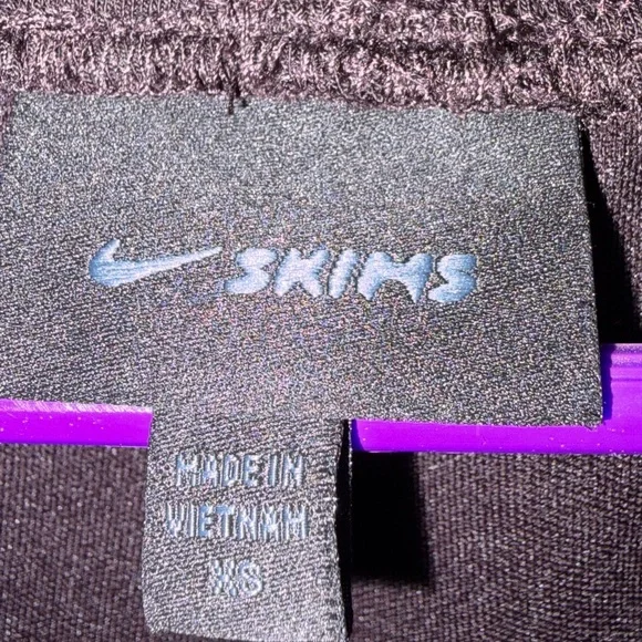 SKIMS Nike Brown Snap away Sweatpants Sz S - Picture 6 of 8